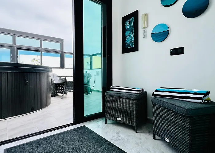 דירה Atlantic 4, Terrace, And Solarium Cotillo